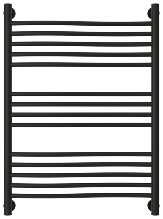 Сунержа Водяной полотенцесушитель 800x600, Флюид+, 31-0222-8060 цвет: матовый чёрный