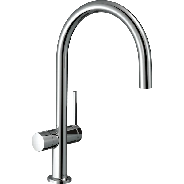 Смеситель для кухни, с запорным вентилем, Hansgrohe Talis M54, хром арт. 72805000