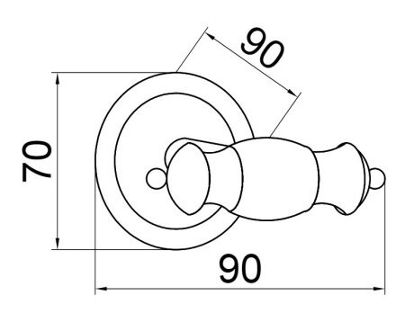 Двойной крючок, Palazzo, Boheme 10106