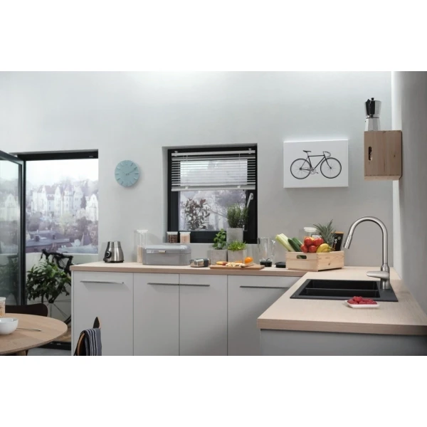 Смеситель для кухни, с вытяжным душем, Hansgrohe Focus M42, хром арт. 71800000