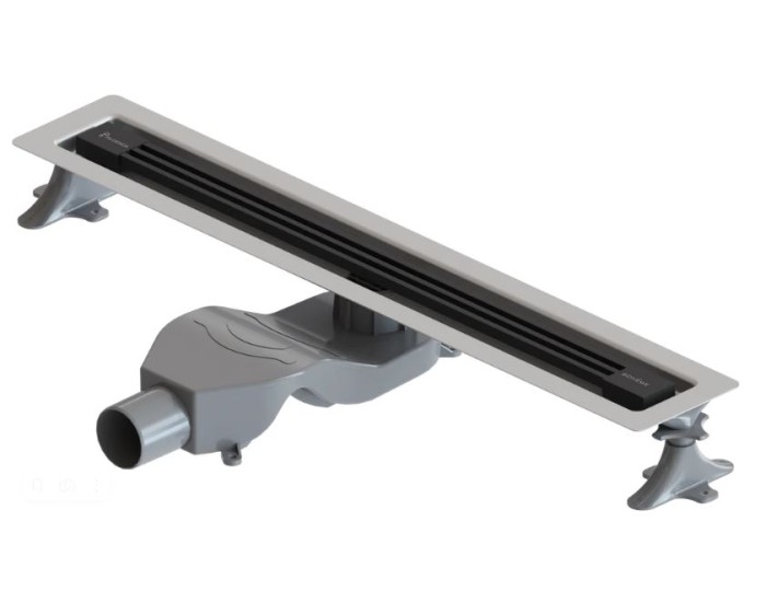 Душевой лоток Boheme B&T Infinity 60 см, черный 981-60-B