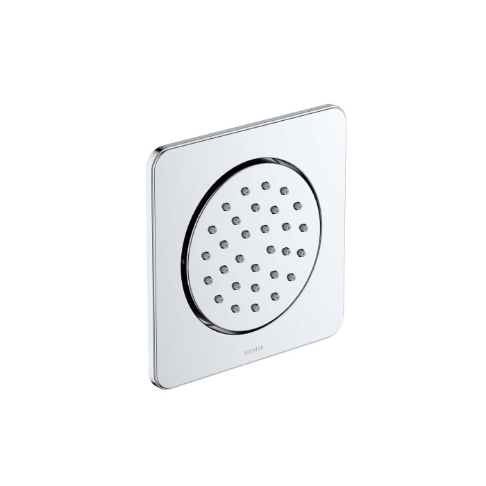 Боковая форсунка 130x130, Aquatek, хром арт. AQ2099CR
