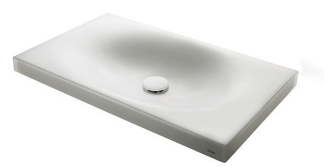 Раковина на 75 см, врезная сверху, NEOREST/LE TOTO, MR720MCR1 цвет: белый