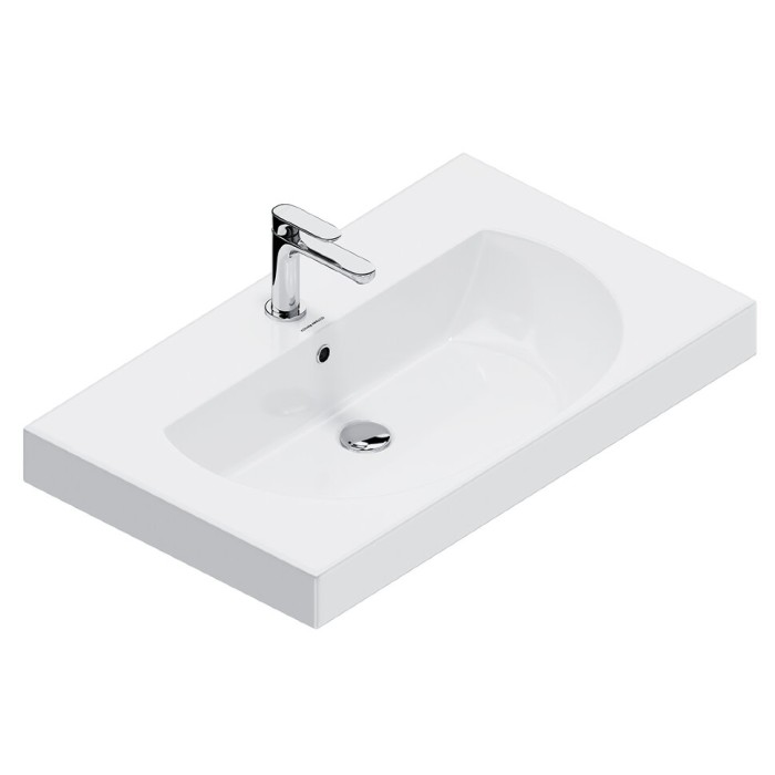 Раковина подвесная 80x48см, Bungiorno Kerama Marazzi, белый - BG.wb.80