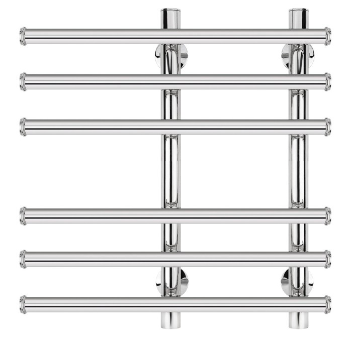 Полотенцесушитель электрический 60x60x70 Турин 6 (хром) Secado арт. 4603777456108