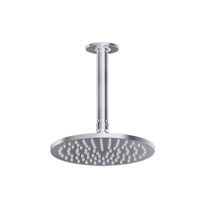 Потолочная душевая головка шарнирная на 1/2", d200 мм, Gessi Inciso, finox арт. 58152#149