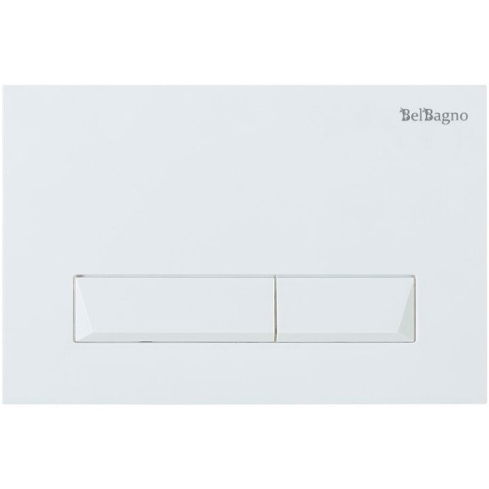 Клавиша смыва BelBagno, белый, MARMI арт. BB009-MR-BIANCO
