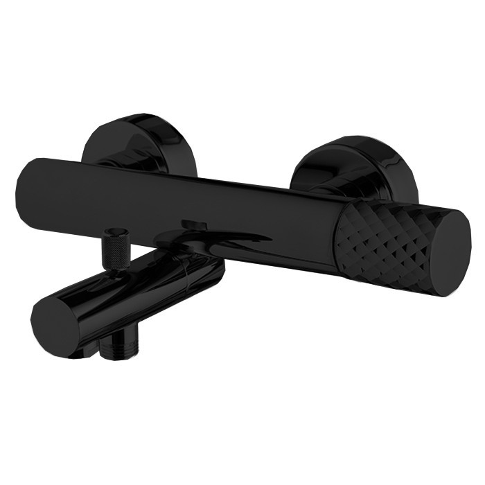 Fima Carlo Frattini Смеситель для ванны, настенный, Spillo Tech, F3034T/1NXNS цвет: черный