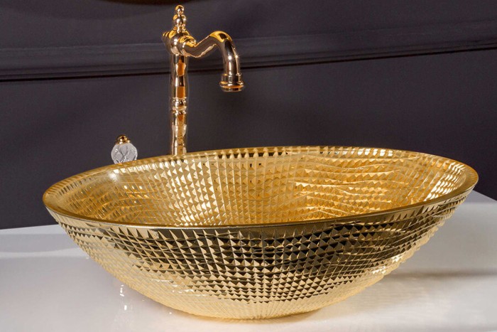 Раковина хрустальная gold ьная, Boheme Neoart - 814