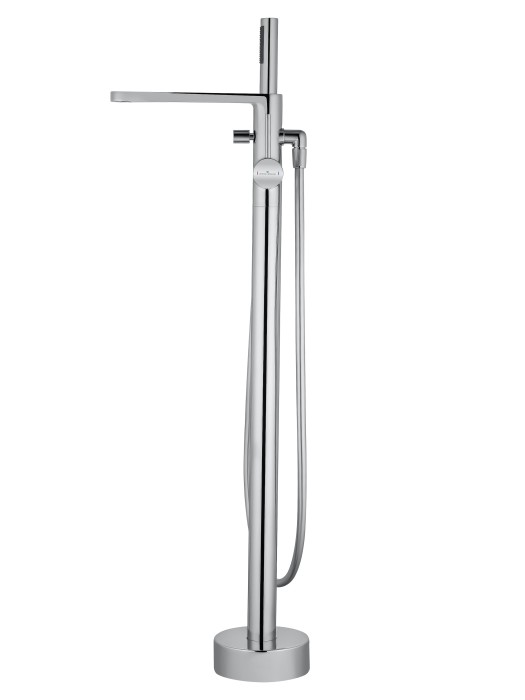 Смеситель для ванны напольного монтажа, Wonzon & Woghand Stick, WW-88649901-CR цвет: хром