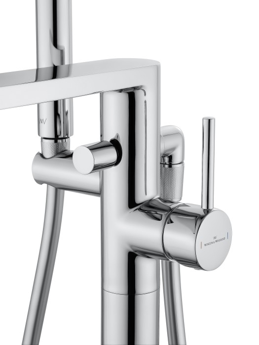 Смеситель для ванны напольного монтажа, Wonzon & Woghand Stick, WW-88649901-CR цвет: хром