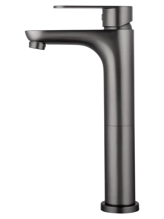 Смеситель для раковины высокий, Wonzon & Woghand Alfa, WW-A40232-BGG цвет: графит