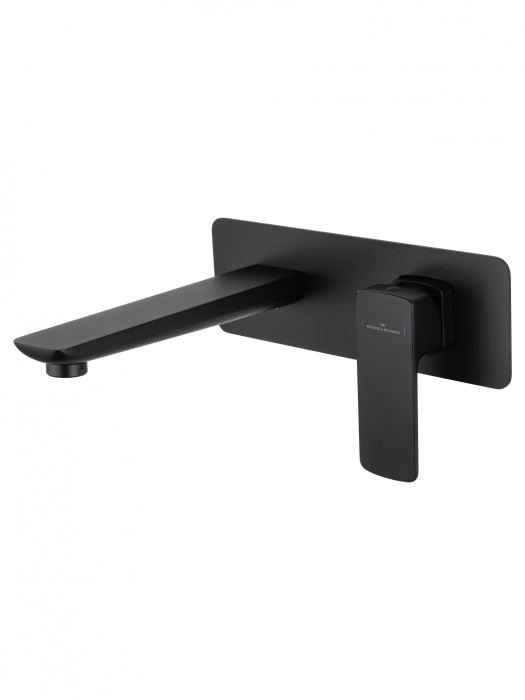 Смеситель для раковины встраиваемый, Wonzon &amp; Woghand Edge, WW-88869003-MB цвет: черный