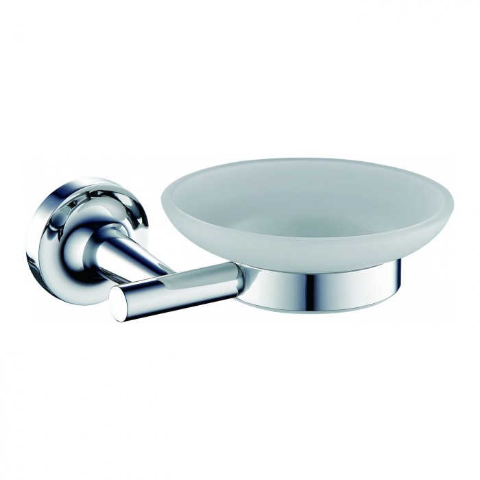 Мыльница с держателем, Wonzon &amp; Woghand Simple, WW-6522 цвет: хром