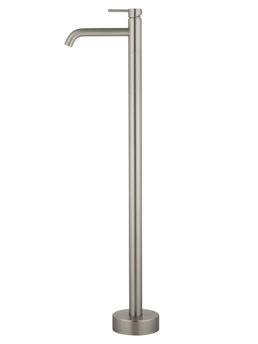 Смеситель для раковины напольного монтажа, Wonzon & Woghand Stick, WW-88649905-BN цвет: никель