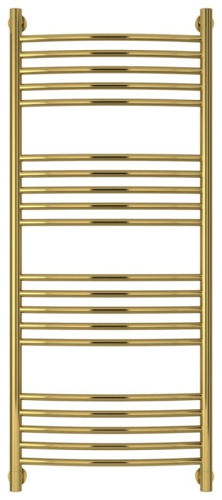 Сунержа Водяной полотенцесушитель 1200x500, Богема+ выгнутая, 03-0221-1250 цвет: золото