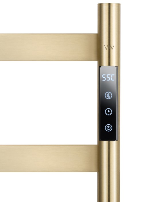Полотенцесушитель электрический напольный, Wonzon & Woghand Essen, WW-A406-BG цвет: золото