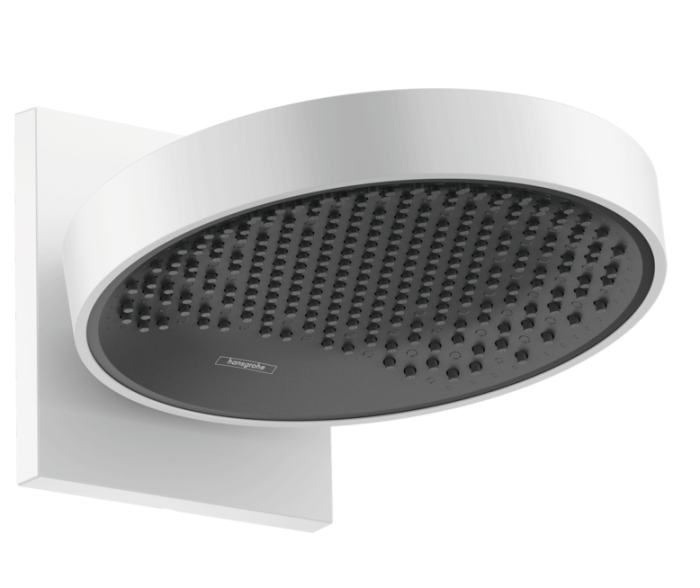 Верхний душ с настенным креплением Rainfinity Hansgrohe, белый арт. 26227700