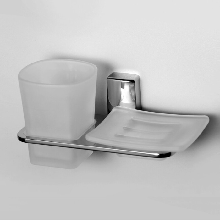 Держатель стакана и мыльницы WasserKRAFT Leine К-5000 арт. K-5026