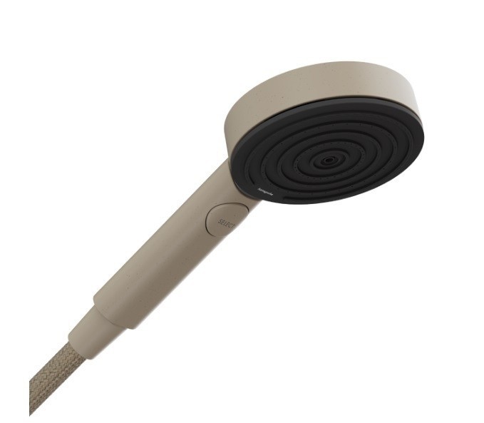 Ручной душ Select Planet Edition Relaxation EcoSmart+ Pulsify Hansgrohe, песок арт. 26077210