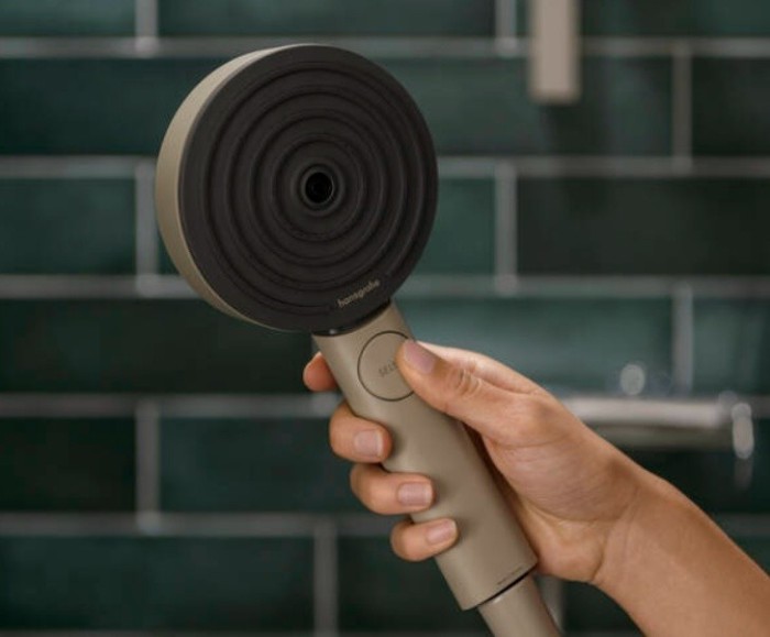 Ручной душ Select Planet Edition Relaxation EcoSmart+ Pulsify Hansgrohe, песок арт. 26077210