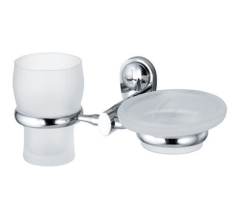 Держатель стакана и мыльницы, хром WasserKRAFT Main К-9200 арт. K-9226C