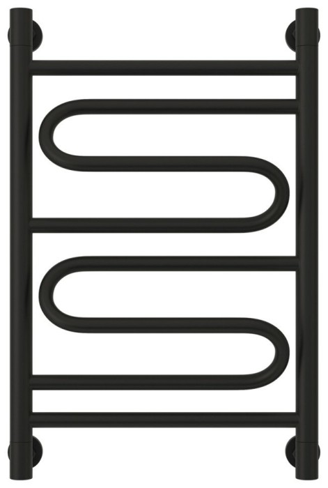 Сунержа Водяной полотенцесушитель 600x400, Элегия+, 31-0205-6040 цвет: матовый чёрный