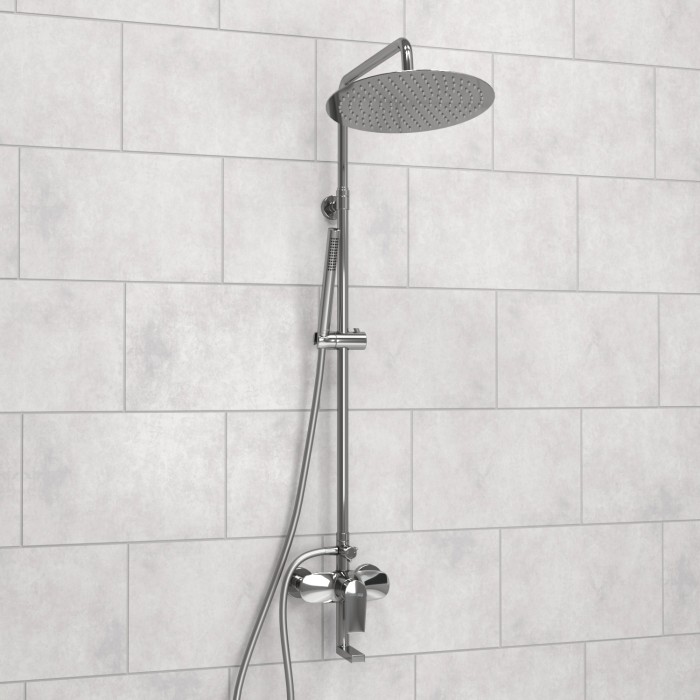 Душевая система со смесителем WasserKRAFT арт. A166.116.137.087.CH