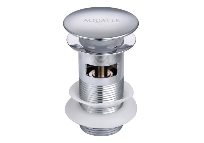 Сливной набор для раковины, Aquatek, хром арт. AQ6001CR
