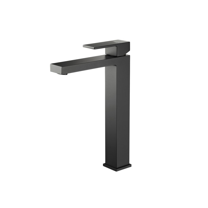 Смеситель для раковины, без донного клапана, Aquatek Либра, черный арт. AQ1604MB