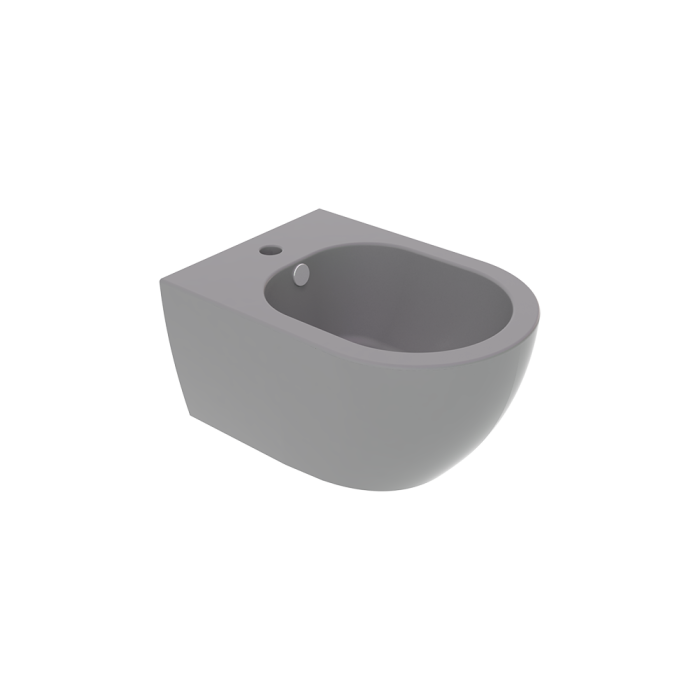 Биде подвесное цемент матовый, GSG Ceramic Design Like, LKBISO020