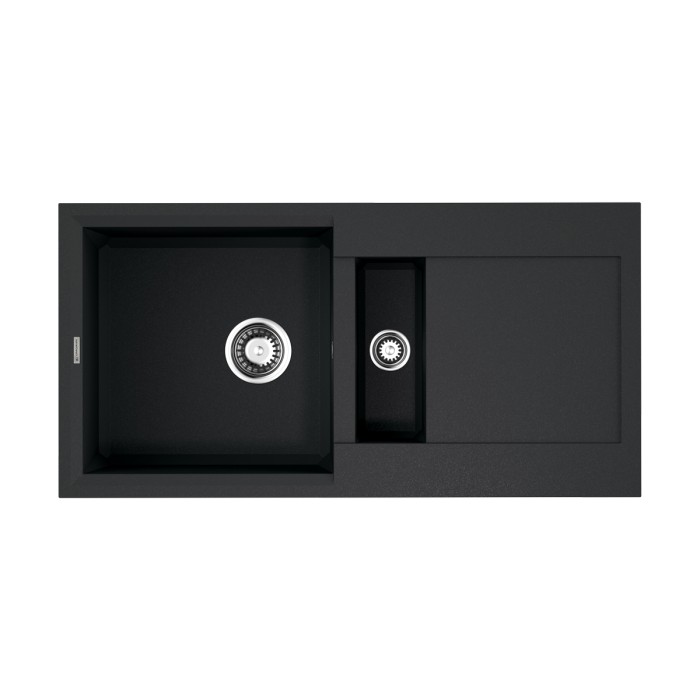 Кухонная мойка Omoikiri Sakaime 86-2-BL Tetogranit, цвет черный арт. 4993117