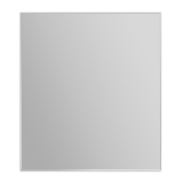 Зеркало 80x90, прямоугольное, в алюминиевой раме, BelBagno арт. SPC-AL-800-900