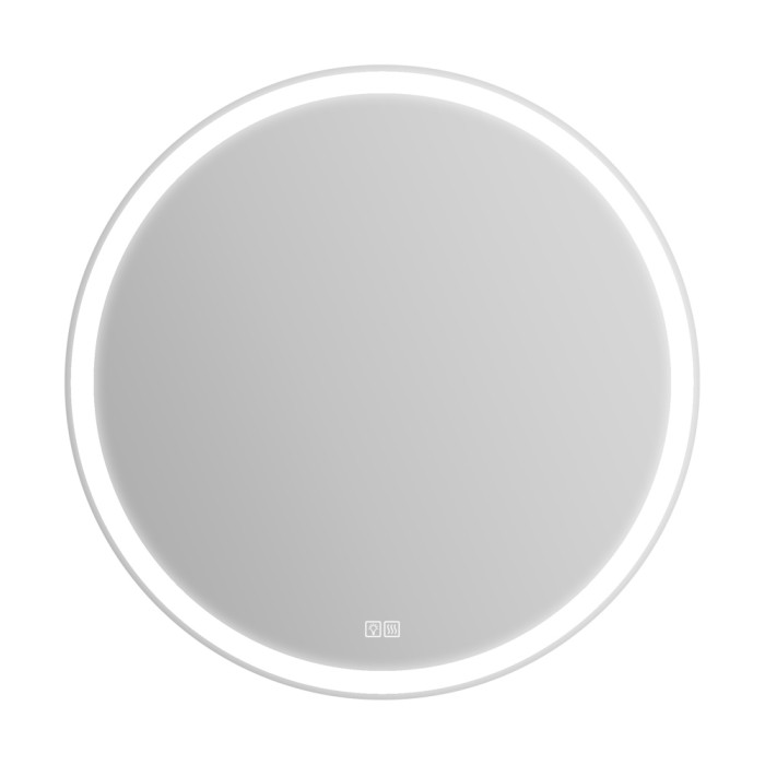 Зеркало 70x70, круглое, с встроенным светильником, сенсорным выключателем и подогревом, BelBagno арт. SPC-RNG-700-LED-TCH-WARM