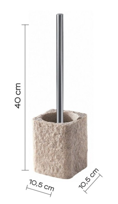 Напольный ерш Aries Gedy, AR33(03) цвет: хром