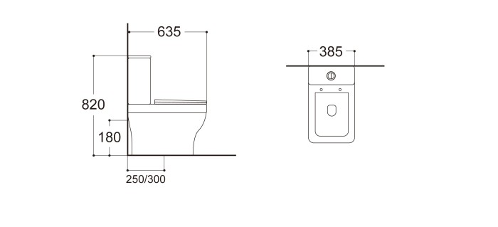 Унитаз напольный, безободковый с бачком Aquatek Амадео арт. AQ2914-00