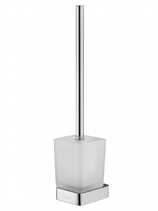 Туалетный ершик в комплекте, Wonzon &amp; Woghand Lotte, WW-8329 цвет: хром