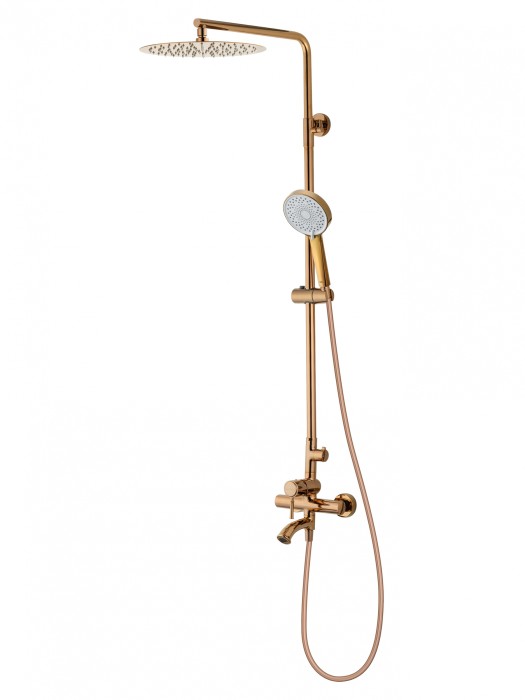 Душевая система, Wonzon &amp; Woghand Tor, WW-88047073-RG цвет: розовое золото