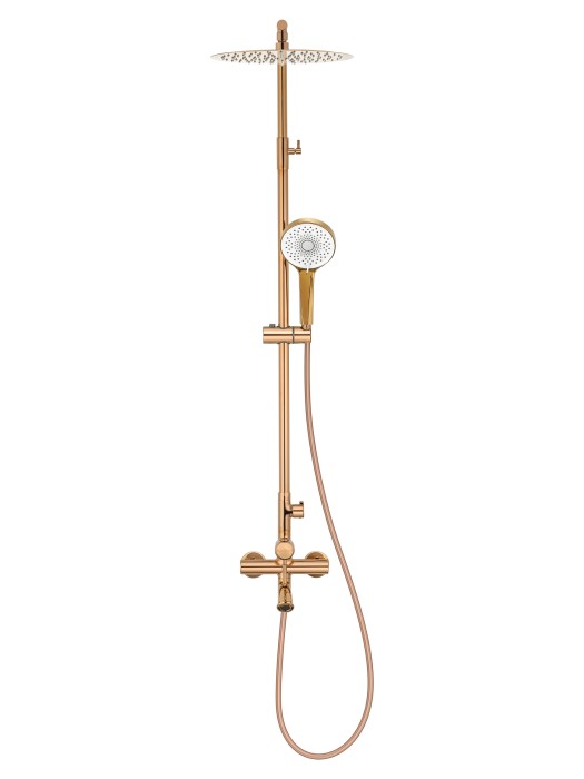 Душевая система, Wonzon & Woghand Tor, WW-88047073-RG цвет: розовое золото