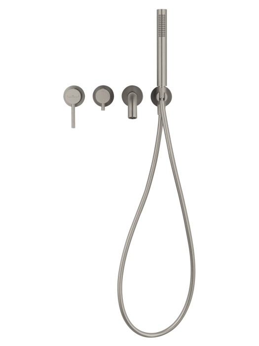 Смеситель для ванны встраиваемый, Wonzon & Woghand Stick, WW-889017-BN цвет: никель