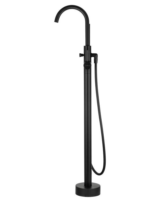 Смеситель для ванны напольного монтажа, Wonzon & Woghand Stick, WW-88649017-MB цвет: черный