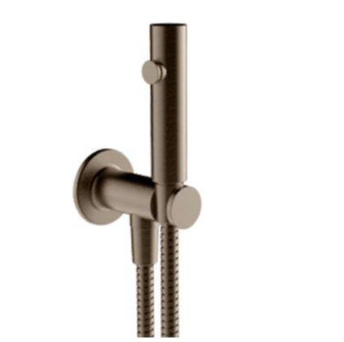 Гигиенический душ настенный Gessi Inciso  цвет brushed copper pvd арт. 58153#708