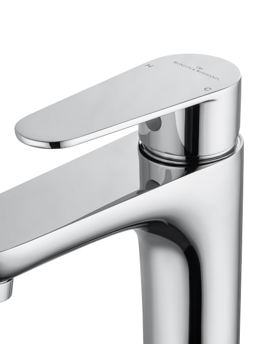 Смеситель для раковины высокий, Wonzon & Woghand Alfa, WW-A40232-CR цвет: хром