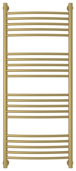 Сунержа Водяной полотенцесушитель 1200x500, Богема+ выгнутая, 032-0221-1250 цвет: матовое золото