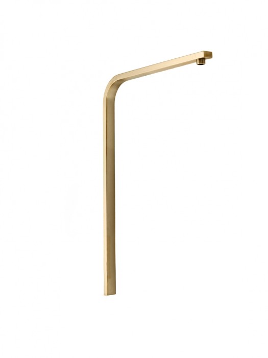 Удлиненная квадратная трубка для душевых систем, Wonzon &amp; Woghand, WW-LY001-BG цвет: золото