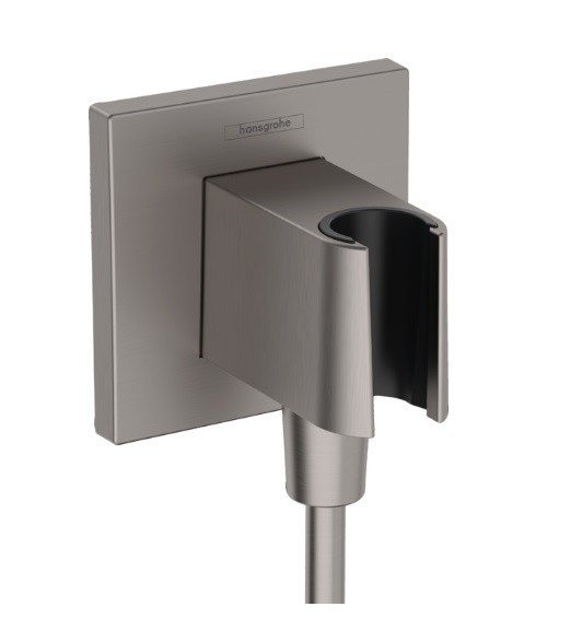 Шланговое подключение E с держателем для душа FixFit E Hansgrohe, хром арт. 26889340