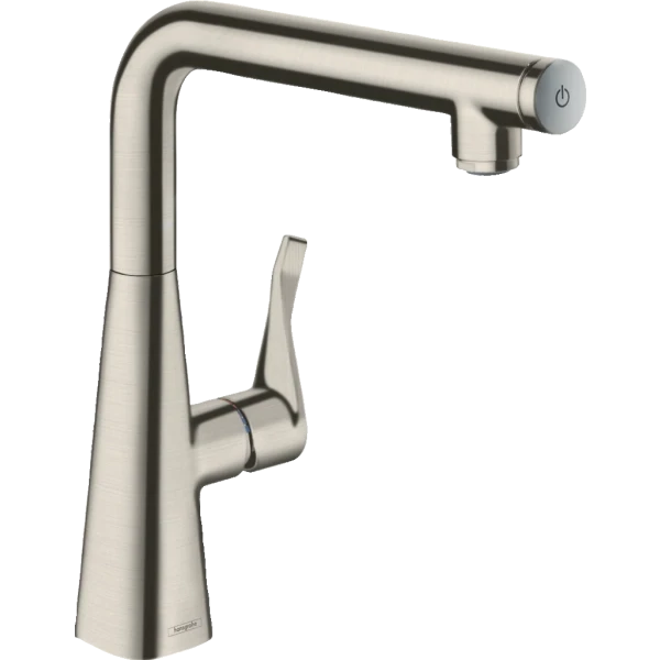Смеситель для кухни, Hansgrohe Metris Select M71, нержавеющая сталь арт. 14847800