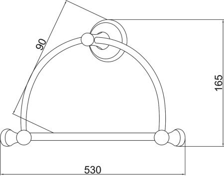 Кольцо для полотенец, Provanse, Boheme 10805