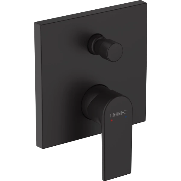 Смеситель для ванны скрытого монтажа, Hansgrohe Vernis Shape, черный арт. 71468670