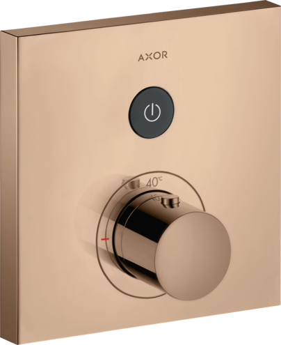 Термостат для душа ShowerSelect Axor, полированное красное золото арт. 36714300